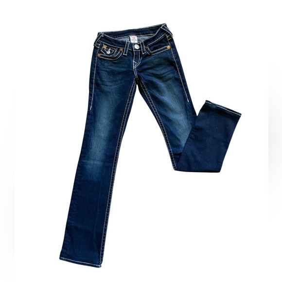 C38- True Religion- Women's Size 26 -  Blue Jeans - Picture 1 of 5